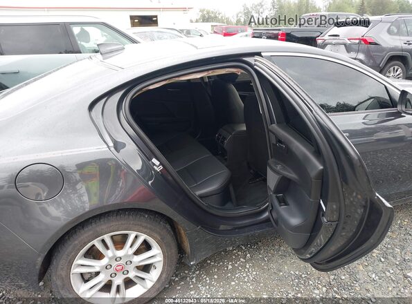 SAJAJ4FX5JCP19971 2018 JAGUAR XF Gray VIN კოდის სტიკერის ხედი