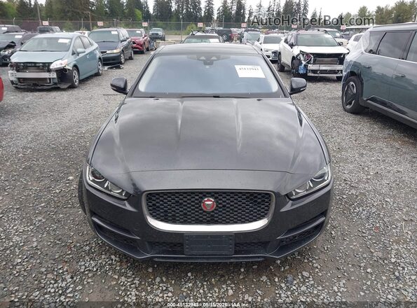 SAJAJ4FX5JCP19971 2018 JAGUAR XF Gray ხელსაწყოთა პანელის ხედი