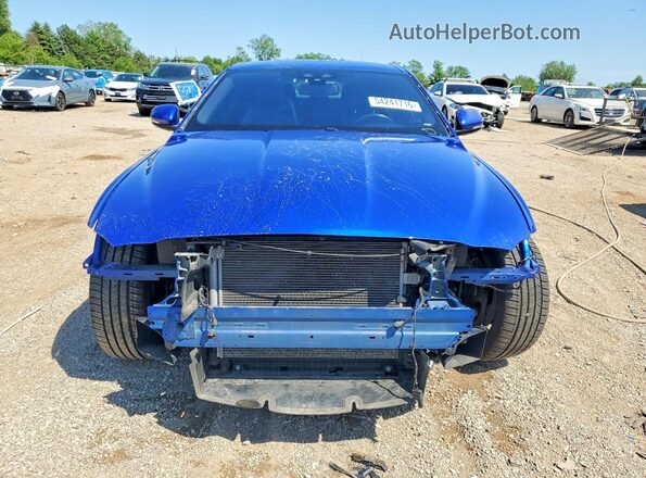 SAJAL4BV5HA960854 2017 JAGUAR XF Синий 