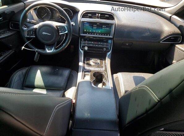 SAJAL4BV5HA960854 2017 JAGUAR XF Синий 