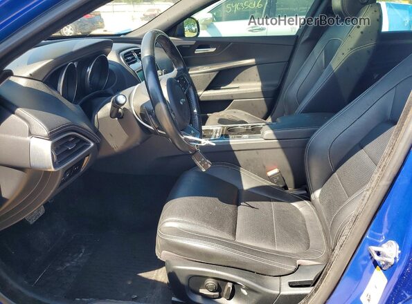 SAJAL4BV5HA960854 2017 JAGUAR XF Синий 