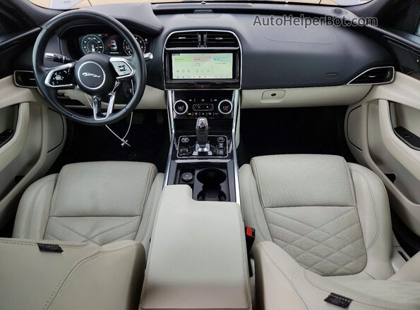 SAJAP4FX4LCP58567 2020 JAGUAR XF Gray Dashboard view