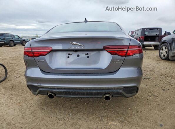 SAJAP4FX4LCP58567 2020 JAGUAR XF Gray Rear view