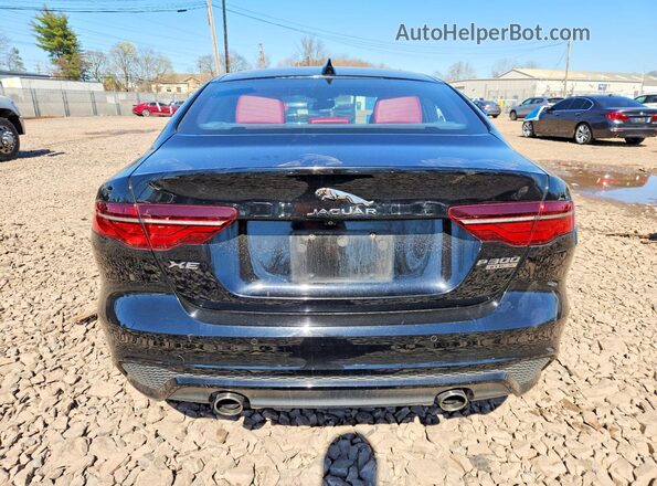 SAJAT4GX9LCP60390 2020 JAGUAR XF Black უკანა ხედი