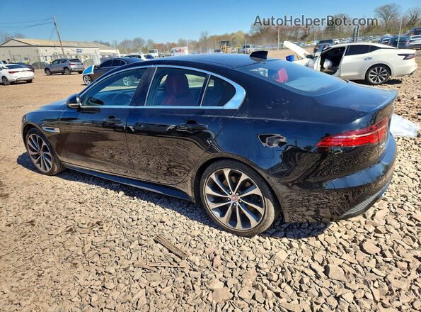 SAJAT4GX9LCP60390 2020 JAGUAR XF Black უკანა მარცხენა