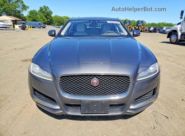 SAJBD4BV3HCY29881 2017 JAGUAR XF Gray წინა ხედი