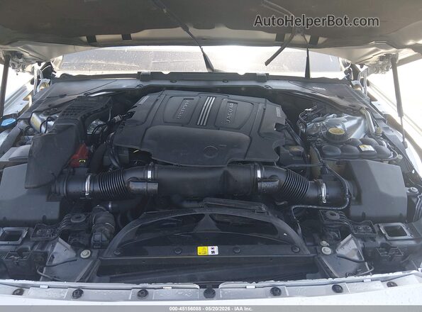 SAJBD4BV4GCY07483 2016 JAGUAR XF Silver 