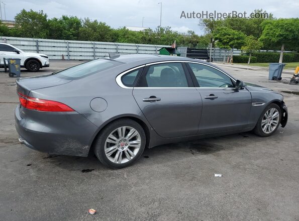 SAJBD4BV8GCY10046 2016 JAGUAR XF Gray Tył prawy