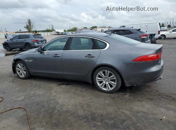 SAJBD4BV8GCY10046 2016 JAGUAR XF Gray Tył lewy