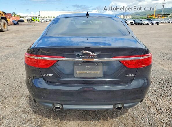 SAJBD4FX5JCY58090 2018 JAGUAR XF Black Вид ззаду