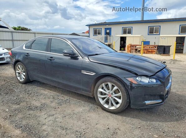 SAJBD4FX5JCY58090 2018 JAGUAR XF Black Передня права чверть