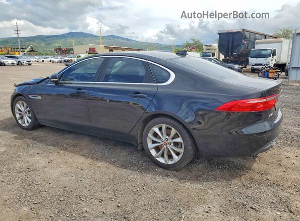 SAJBD4FX5JCY58090 2018 JAGUAR XF Black Задня ліва чверть