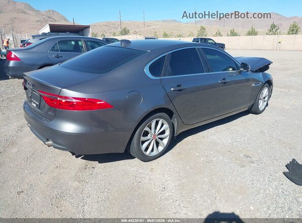 SAJBD4FX6JCY59362 2018 JAGUAR XF Gray Trasero derecho