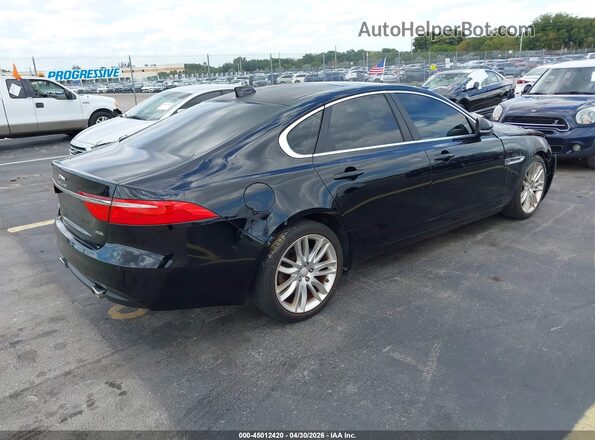 SAJBE4BV6GCY05957 2016 JAGUAR XF Black Задня права чверть