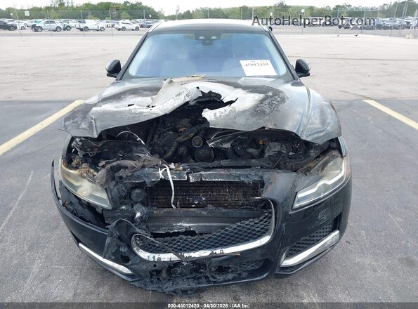 SAJBE4BV6GCY05957 2016 JAGUAR XF Black Вид спереду