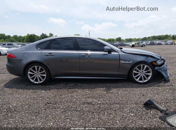 SAJBF4BV5GCY03856 2016 JAGUAR XF Gray 