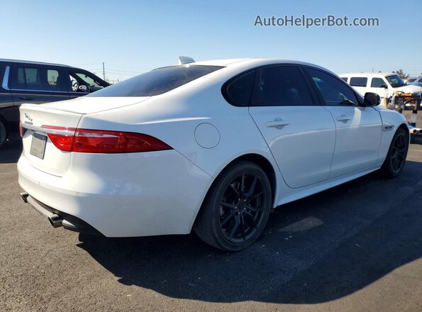 SAJBF4BV5GCY13402 2016 JAGUAR XF Белый Задняя правая четверть
