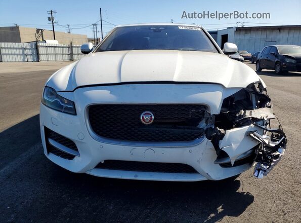 SAJBF4BV5GCY13402 2016 JAGUAR XF Белый Вид спереди