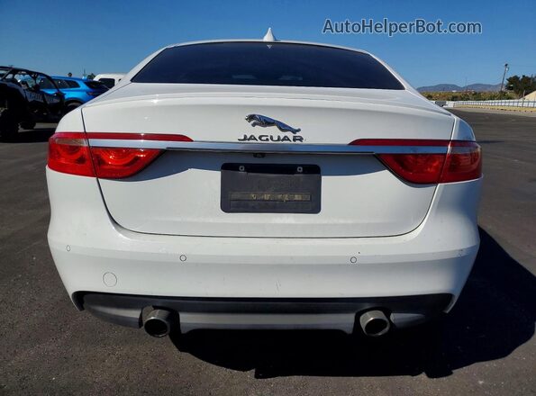 SAJBF4BV5GCY13402 2016 JAGUAR XF Белый Вид сзади
