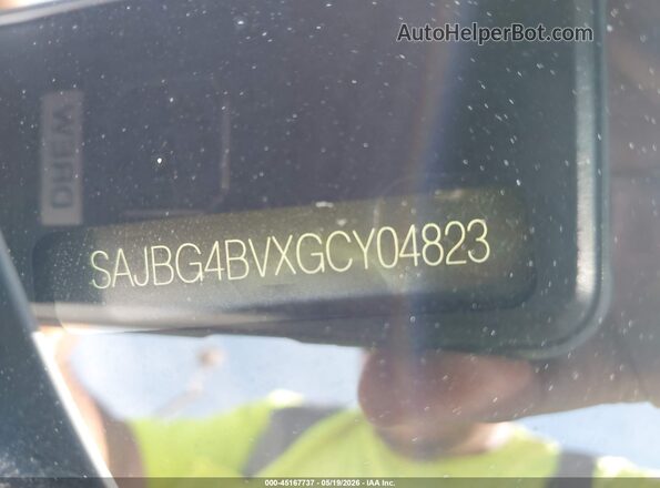 SAJBG4BVXGCY04823 2016 JAGUAR XF Белый Панорамный вид салона 360°