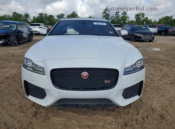 SAJBG4FV9JCY55697 2018 JAGUAR XF Белый Вид спереди