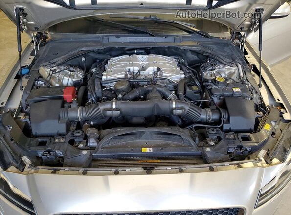 SAJBJ4BV5GCY16735 2016 JAGUAR XF Silver Vista interior trasera