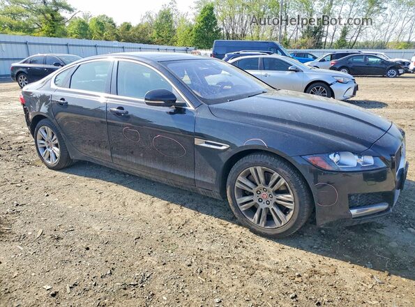 SAJBJ4BV6HCY46554 2017 JAGUAR XF Black 