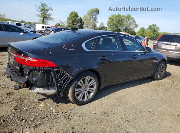 SAJBJ4BV6HCY46554 2017 JAGUAR XF Black 