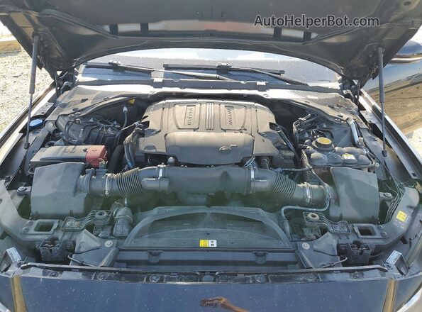 SAJBJ4BV6HCY46554 2017 JAGUAR XF Black 