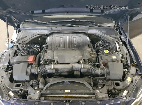 SAJBK4BV1GCY19743 2016 JAGUAR XF Blue Vista interior trasera