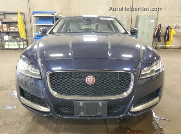 SAJBK4BV1GCY19743 2016 JAGUAR XF Blue Vista frontal