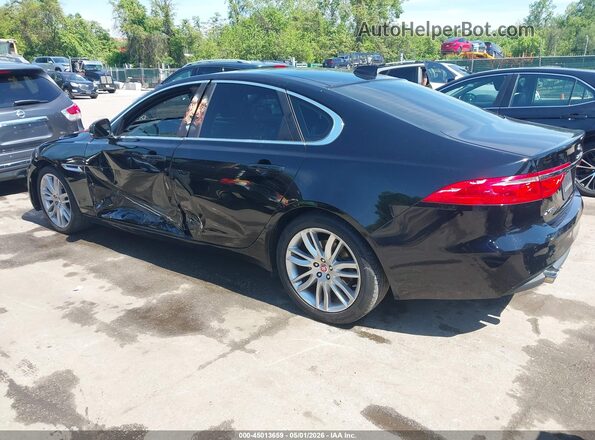 SAJBK4BV6GCY11542 2016 JAGUAR XF Black Rear left
