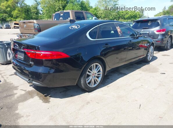 SAJBK4BV6GCY11542 2016 JAGUAR XF Black Rear right