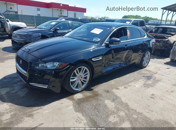 SAJBK4BV6GCY11542 2016 JAGUAR XF Black Front left