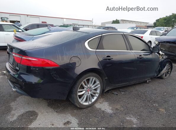 SAJBK4BV6GCY12853 2016 JAGUAR XF Black Задня права чверть