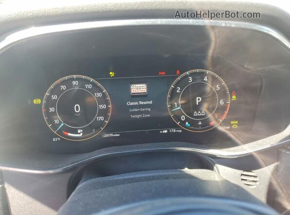 SAJBL4GX4RCY96164 2024 JAGUAR XF Black Vista del cuadro de instrumentos