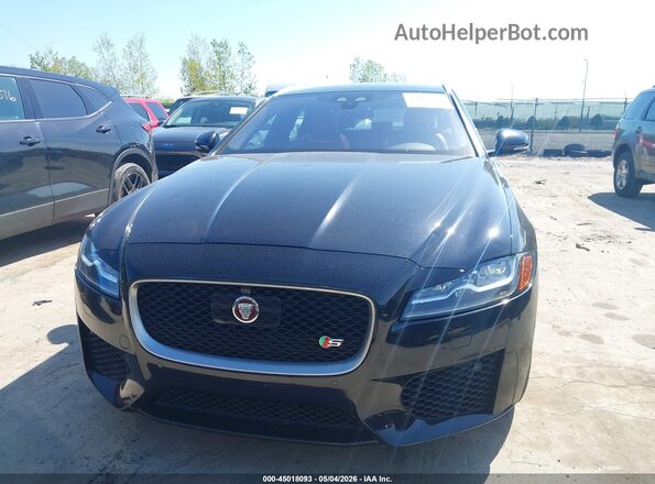 SAJBP2FV5JCY67561 2018 JAGUAR XF Black 