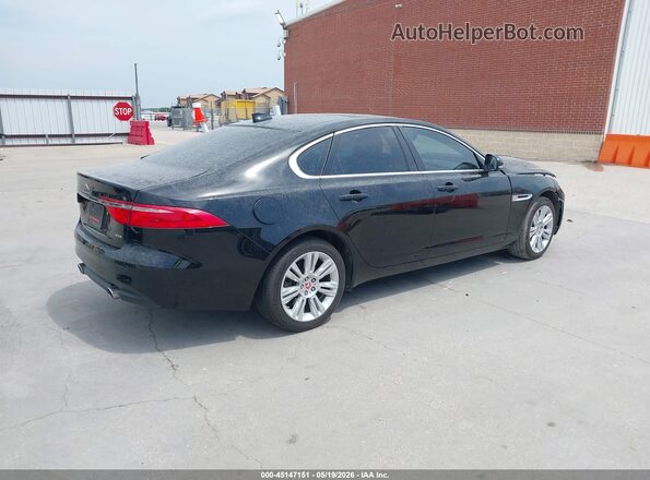 SAJBR4BV8HCY32860 2017 JAGUAR XF Черный Задняя правая четверть