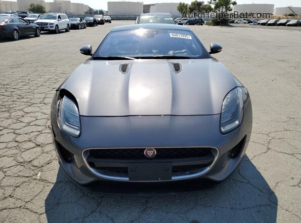 SAJDD1EV5JCK54708 2018 JAGUAR F-TYPE Charcoal წინა ხედი