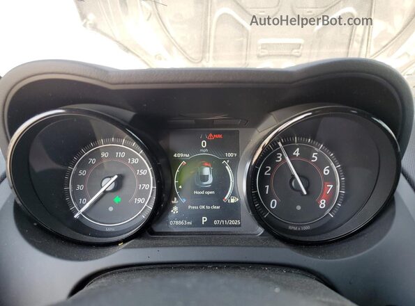 SAJDD1EV5JCK54708 2018 JAGUAR F-TYPE Charcoal ხელსაწყოთა პანელის ხედი
