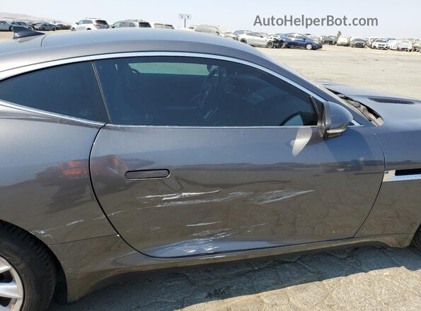 SAJDD1EV5JCK54708 2018 JAGUAR F-TYPE Charcoal უკანა სავარძლების ხედი
