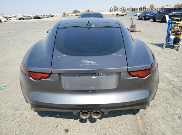 SAJDD1EV5JCK54708 2018 JAGUAR F-TYPE Charcoal უკანა ხედი