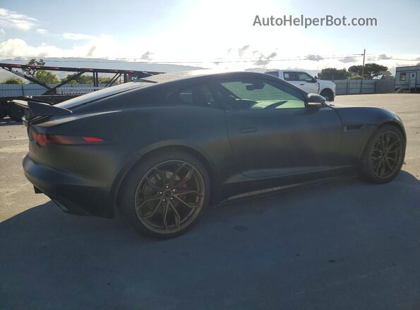 SAJDD1EV8JCK54458 2018 JAGUAR F-TYPE Black უკანა მარჯვენა
