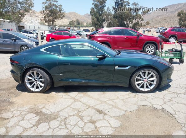 SAJDD1GX7JCK54630 2018 JAGUAR F-TYPE Green Вид задньої частини салону