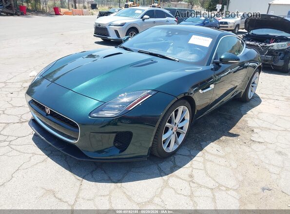 SAJDD1GX7JCK54630 2018 JAGUAR F-TYPE Green Передня ліва чверть