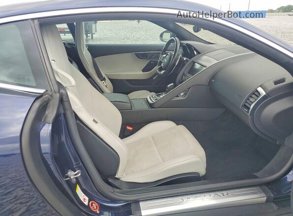 SAJDD1GX7KCK56024 2019 JAGUAR F-TYPE Blue Widok tylnych siedzeń