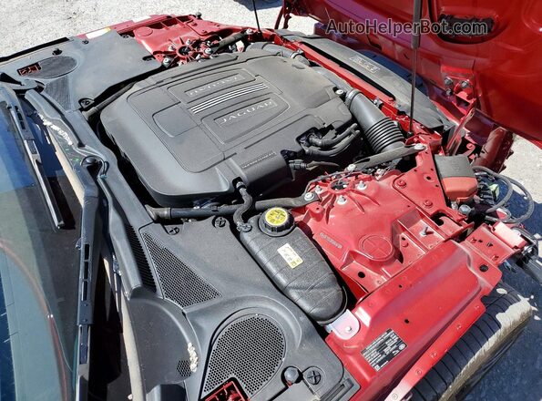 SAJDF1EE3RCK84618 2024 JAGUAR F-TYPE Red Սալոնի հետևի տեսք
