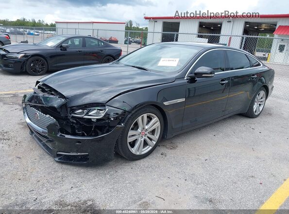 SAJWA2G73G8W02720 2016 JAGUAR XJ Черный Передняя левая четверть