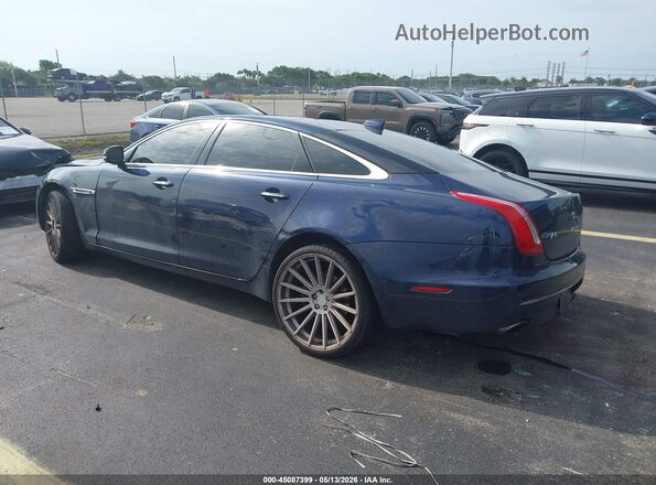 SAJWA2G74J8W13622 2018 JAGUAR XJ Navy Tył lewy