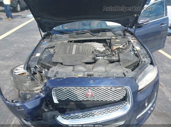 SAJWA2G74J8W13622 2018 JAGUAR XJ Navy Widok z tyłu